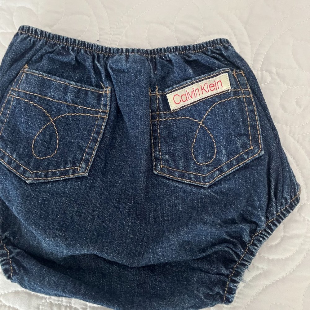 Vintage Calvin Klein Baby Denim 2 for 1